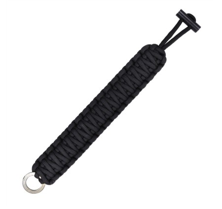 USA BRACCIALE IN PARACORD NERO