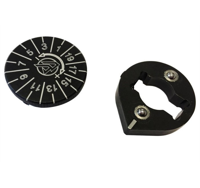 DOUBLE ALPHA POMOLO REGOLAZIONE CASSETTO DOSATORE V2