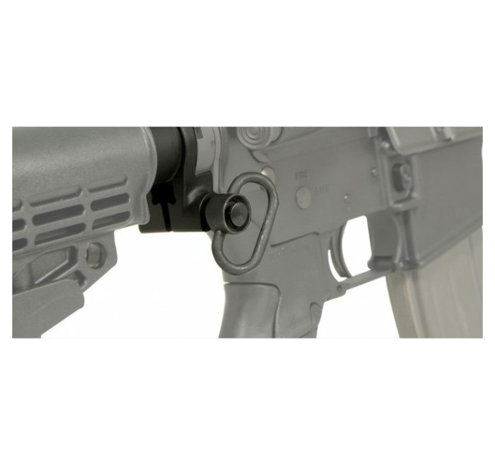 CAA ANELLO PORTACINGHIA IN ACCIAIO A SGANCIO RAPIDO