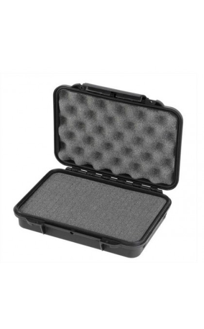 PLASTICA PANARO VALIGETTA RIGIDA Mod MAX002S NERA CON SPUGNA CUBETTATA