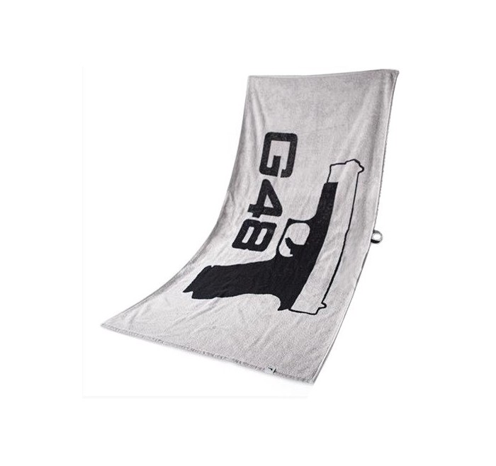 GLOCK ASCIUGAMANO G48 70x140 GRIGIO