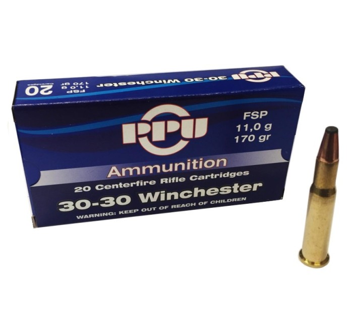 PPU PARTIZAN CARTUCCE CAL. 30-30WIN FSP 170grs *Conf. da 20pz*