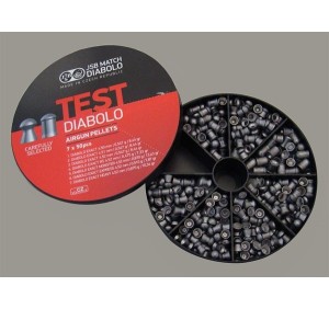 JSB DIABOLO TEST MODELLI E CALIBRI MISTI 4,5mm EXACT *conf.350pz.*