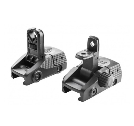 CAA SET TACCHE DI MIRA FLIP UP IN POLIMERO