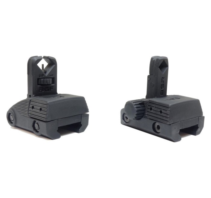 CAA SET TACCHE DI MIRA FLIP UP IN POLIMERO