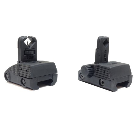 CAA SET TACCHE DI MIRA FLIP UP IN POLIMERO