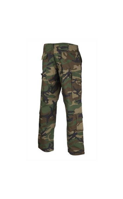 MILTEC PANTALONI MIMETICA ACU RIPSTOP WOODLAND