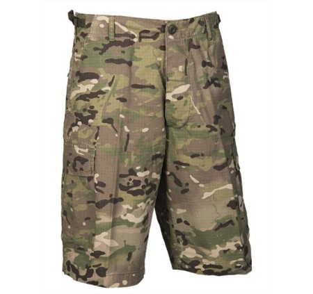 MILTEC BERMUDA US PREWASH COTTON RIPSTOP MULTITARN