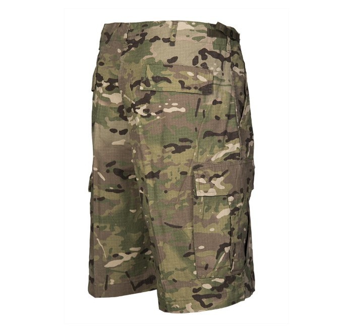 MILTEC BERMUDA US PREWASH COTTON RIPSTOP MULTITARN