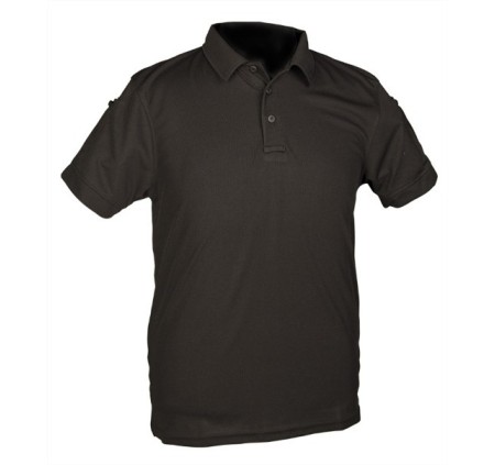 MILTEC MAGLIA POLO TACTICAL QUICK DRY NERA