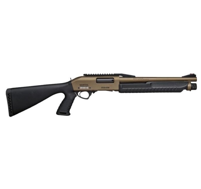 FABARM FUCILE A POMPA MARTIAL CANTILEVER 14" BURNT BRONZE CAL. 12