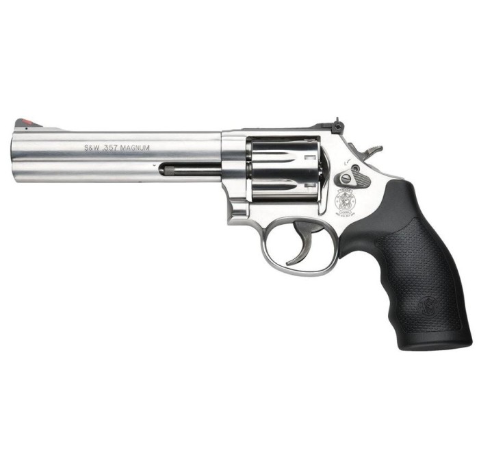 S&W REVOLVER Mod 686 PLUS 6" INOX CAL. 357 MAG