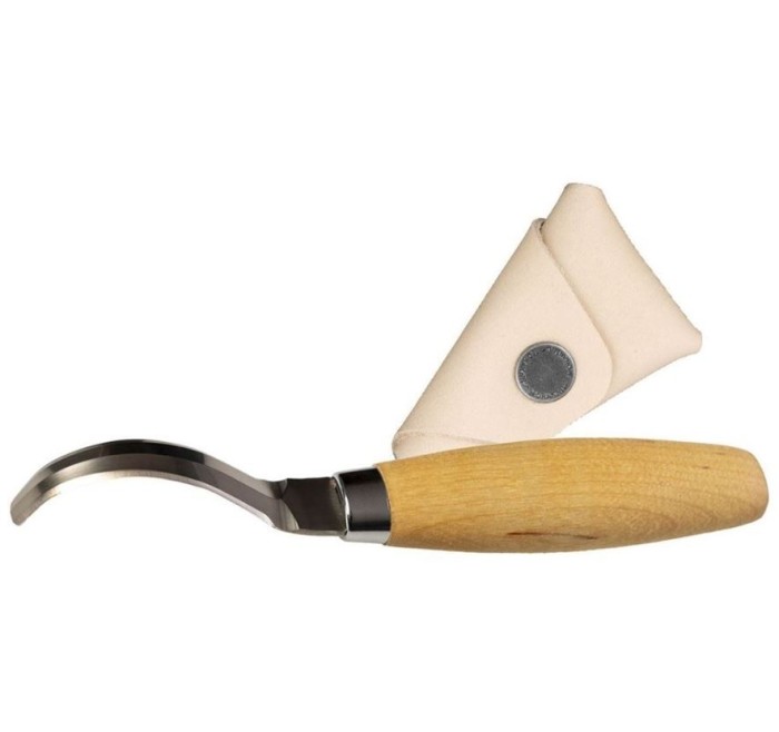 MORAKNIV COLTELLO HOOK 163 DOUBLE EDGE CON FODERO