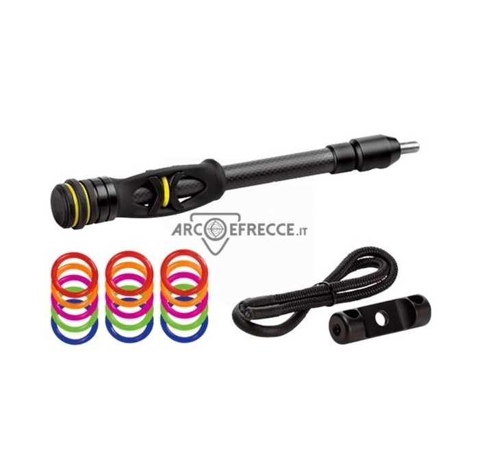 STABILIZZATORE CACCIA TROPHY RIDGE HITMAN 8" NERO