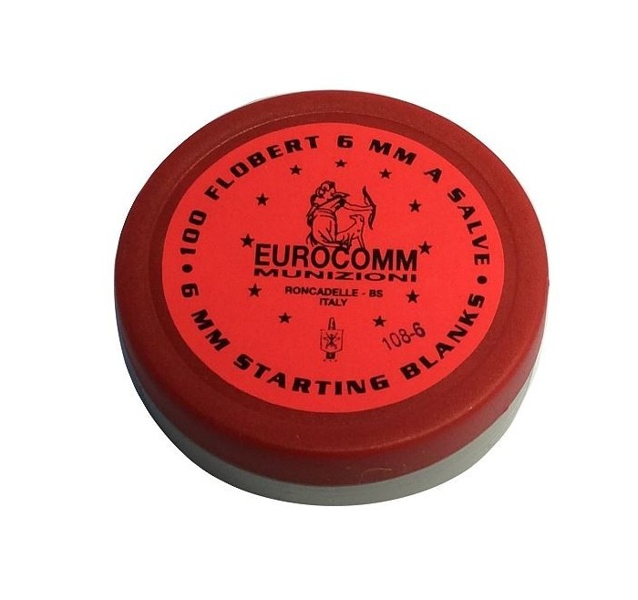 EUROCOMM CARTUCCE START 6mm A SALVE PER ARMI BLANK 1.4S *Conf. da 100pz* (@)