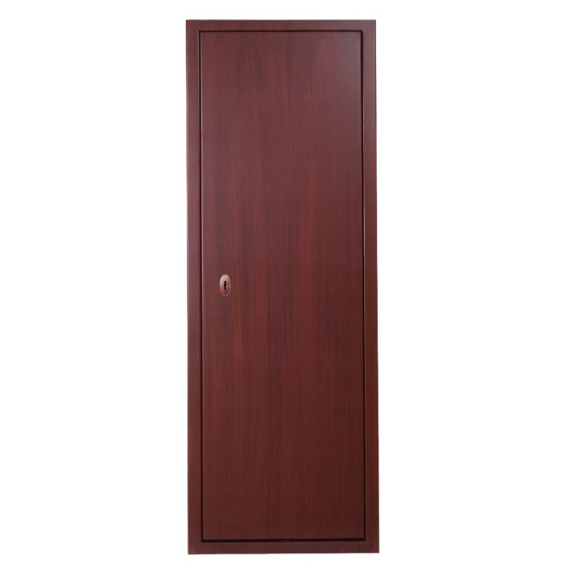 VIRO ARMADIO MODULARE PORTAFUCILI E PORTAOGGETTI 5 FUCILI E 4 RIPIANI EFFETTO LEGNO