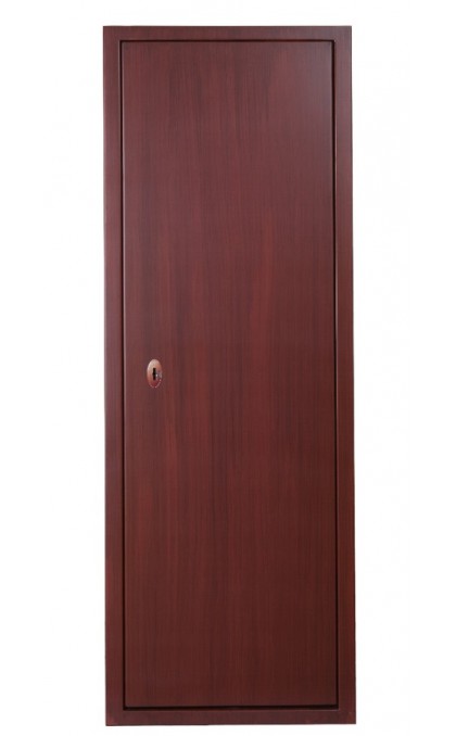 VIRO ARMADIO MODULARE PORTAFUCILI E PORTAOGGETTI 5 FUCILI E 4 RIPIANI EFFETTO LEGNO