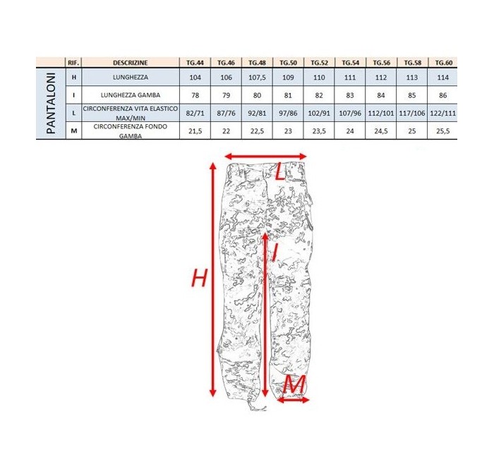 SBB PANTALONE COMBAT 100% COTONE mod. 2013