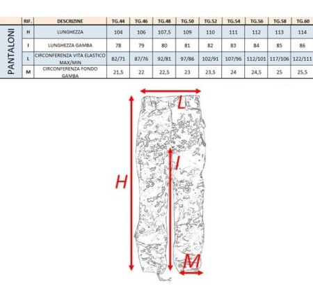 SBB PANTALONE COMBAT 100% COTONE mod. 2013