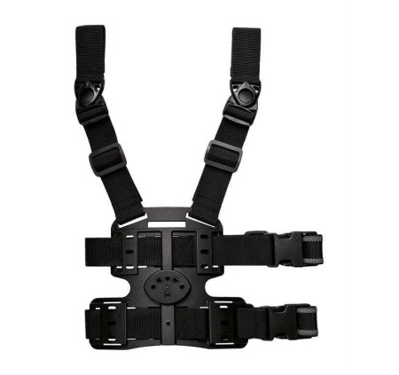 VEGA PIATTAFORMA COSCIALE IN KYDEX 4 LACCI NERA 8K18