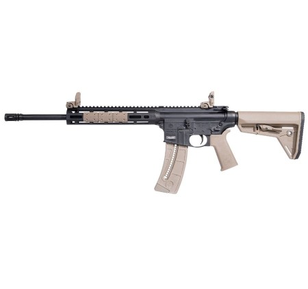 SMITH&WESSON CARABINA SEMIAUTO M&P15-22 MOE SL 16.5" FDE CAL .22LR