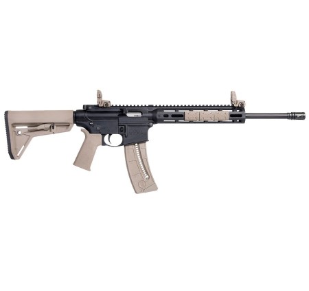SMITH&WESSON CARABINA SEMIAUTO M&P15-22 MOE SL 16.5" FDE CAL .22LR