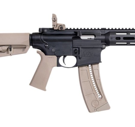 SMITH&WESSON CARABINA SEMIAUTO M&P15-22 MOE SL 16.5" FDE CAL .22LR