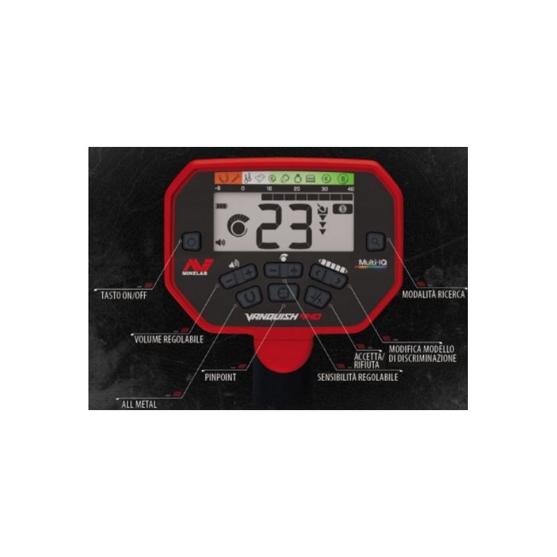 MINELAB METAL DETECTOR VANQUISH 440
