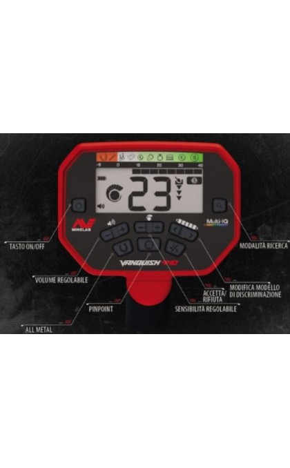 MINELAB METAL DETECTOR VANQUISH 440