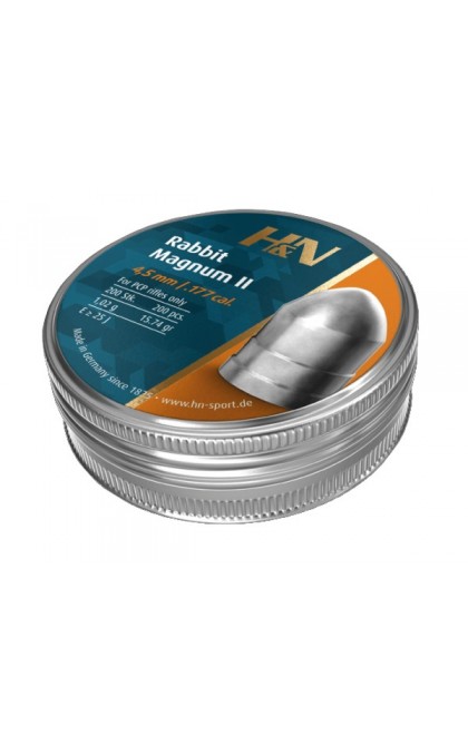 H&N DIABOLO RABBIT MAGNUM II 4.5mm 1.02g *Conf. da 200pz*