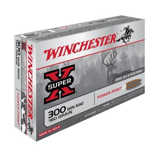 WINCHESTER CARTUCCE POWER POINT CAL. 300 WIN MAG180grs *Conf. da 20pz*