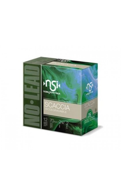 NOBEL SPORT NSI CARTUCCE SPECIALE SCACCIA CAL. 12 *Conf. da 25pz*