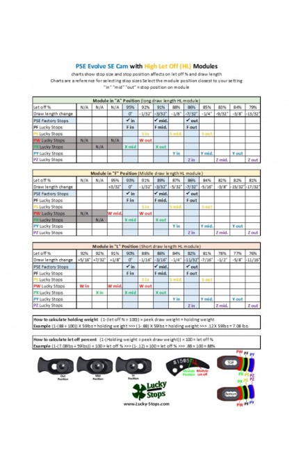 DRAW STOP LUCKY STOPS x PSE EVOLVE