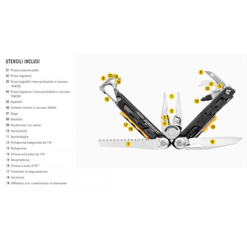 Leatherman pinza multiuso Signal