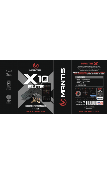 MANTIS X10 ELITE SHOOTING PERFORMANCE SYSTEM MANTISX