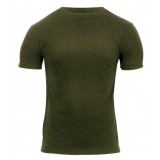 USA T-SHIRT ATHLETIC FIT TEE SOLID