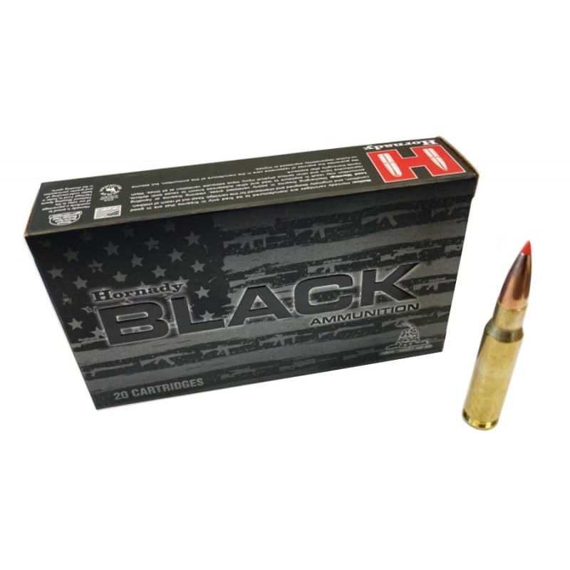 HORNADY CARTUCCE CAL. 308WIN 168grs BLACK A-MAX *conf. 20 pz* (@)