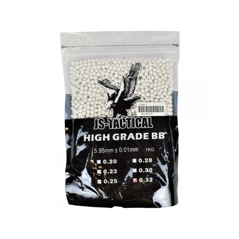 JS TACTICAL PALLINI 0.32 BIANCHI 1KG. (3125bb)
