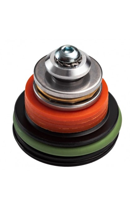 FPS TESTA PISTONE IN POLIMERO CON CUSCINETTI + O-RING DI TENUTA *nuovo modello*