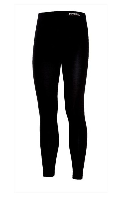 XTECH PANTALONI TECNICO MERINO NERO