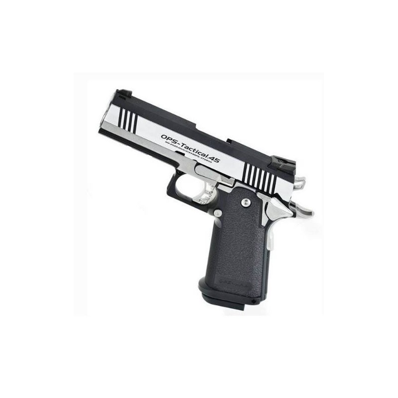 MARUI PISTOLA SOFTAIR GAS 4.3 CUSTOM DUAL STAINLESS HI-CAPA