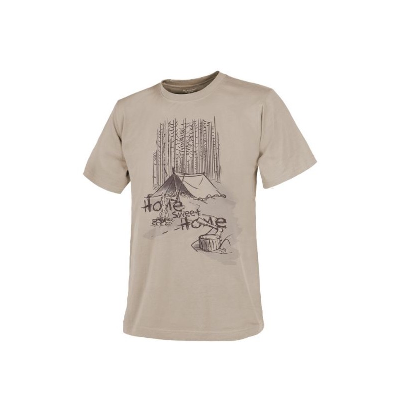 HELIKON TEX T-SHIRT HOME SWEET HOME KHAKI