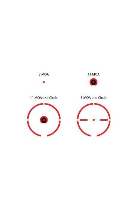 BURRIS RED DOT FASTFIRE 4 MULTIRETICOLO