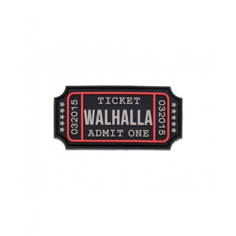VARI PATCH PVC WALHALLA TICKET