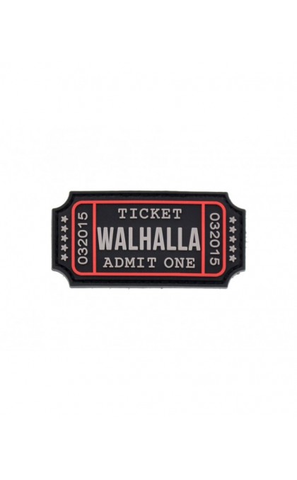 VARI PATCH PVC WALHALLA TICKET