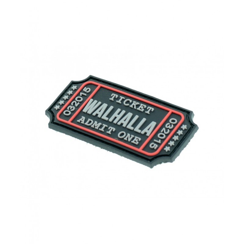 VARI PATCH PVC WALHALLA TICKET