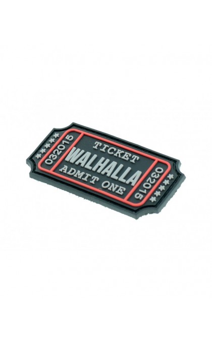 VARI PATCH PVC WALHALLA TICKET
