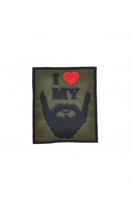 VARI PATCH I LOVE MY BEARD