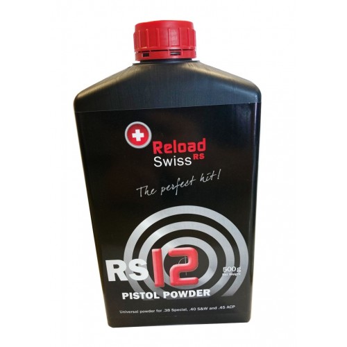 RELOAD SWISS - RS POLVERE RS12 *Conf. da 0,5 Kg*