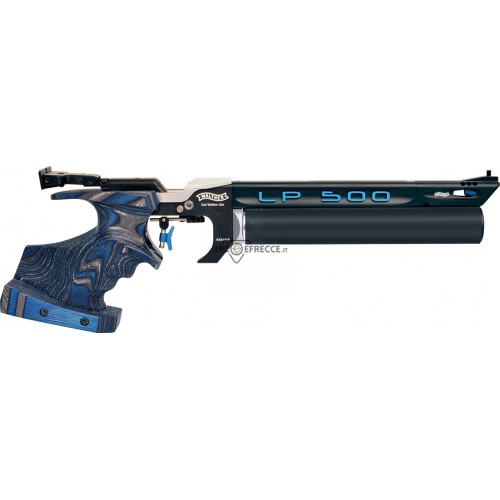 WALTHER PISTOLA PAC LP500 EXPERT BLU -7,5J CAL 4,5 C.N. 835